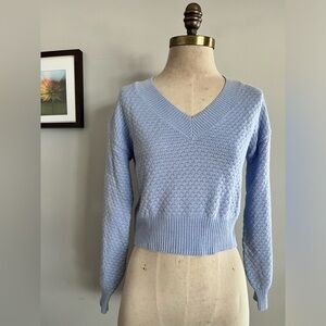 Hippie Rose Light Blue Sweater